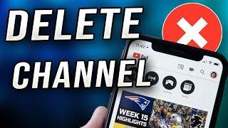 How to Delete YouTube Channel on iPhone