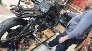 BMW K1100 Cafe Racer - TEST 3 - 2019.05.25 - 17.41