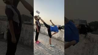 Remember me of the times when I used to practice with my sweet junior at the terrace ️.