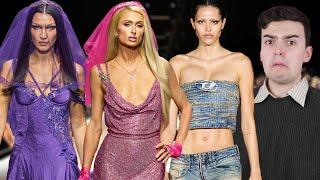 Milan Fashion Week Spring 2023 Review  (Gucci, Prada, Moschino, Bottega Veneta, Diesel, & Versace)