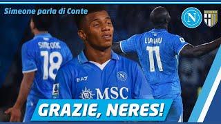 NESSUNO deve chiedere SCUSA, #NERES!  #Conferenza di #Simeone e #Conte post #Parma 