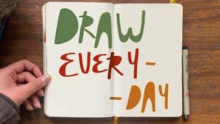 5 tips on how to draw everyday 