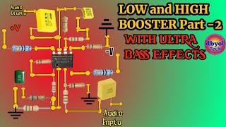 bass and treble booster with noise filter part 2| ultra bass effects