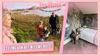 STYLING van het nieuwe huis & tochtje maken door de ACHTERTUIN! #171| Kim Kötter