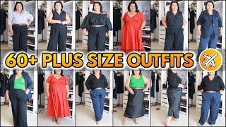 15 Piece Plus Size European Travel Capsule Wardrobe