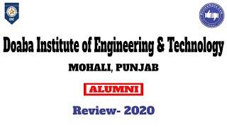 Doaba Institute of Engineering and Technology DIET, Mohali  College Reviews & Critic Rating