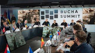 Володимир Зеленський взяв участь в Бучанському саміті