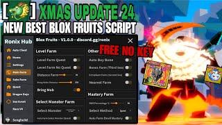 [UPDATE 24] Blox Fruits Script GUI Pastebin | DRAGON FRUIT AUTO FARM DEVIL FRUIT SNIPER *NO KEY*