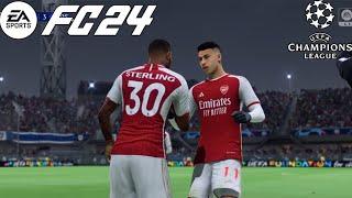 FC 24 Atalanta vs Arsenal Ps4 Fat - Champions League. (League Phase) No Commentary.