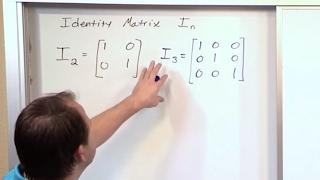 Lesson 6 - Special Matrices (Linear Algebra)