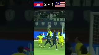 CAMBODIA 2 - 1 MALAYSIA | AFF ASEAN CUP 2024.