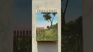 Paint with me #artist #art #paintingtutorial #shortvideo #youtubeshorts #cottagecore