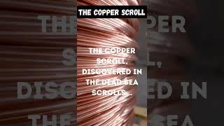 The Copper Scroll, discovered in the Dead Sea Scrolls...#mysterious #fact #viral #shorts