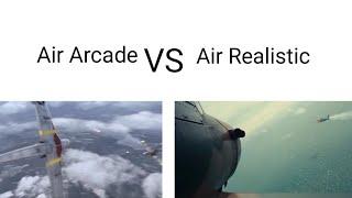 War Thunder - What Air Realistic feels like vs Air Arcade 