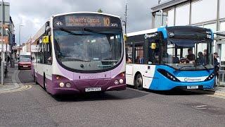 Buses at Waltham Brian Avenue, Grimsby Riverhead Exchange & Lincoln Central Bus Station (14/06/2024)