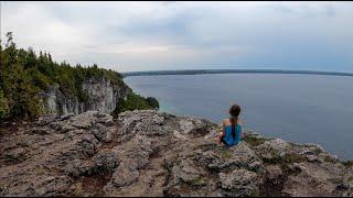 Camping, Hiking & Rock Climbing in Lion's Head, Ontario with Kids - Lion's Head Lookout Trail