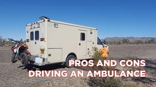 Living In An Ambulance Pros And Cons | Ambulance Conversion Life