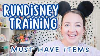 runDISNEY TRAINING MUST HAVES | Must have items for runDisney Training