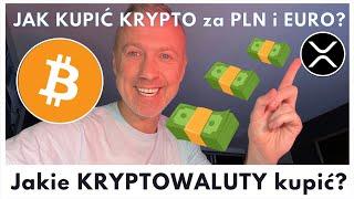  BitCoin $105,000 !!! Jak KUPIĆ KRYPTOWALUTY za PLN lub EURO? Które wybrać, żeby ZAROBIĆ?