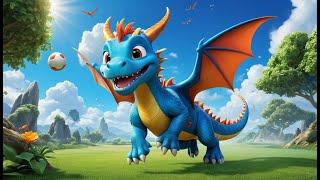 Dizzy the Dragon Wants to Play | Fun Fantasy Nursery Rhyme for Kids | Sing-Along Adventure Song