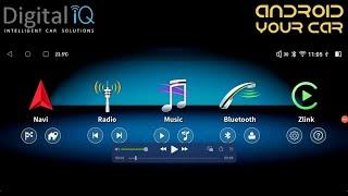 Digital iQ Android Car Multimedia Mercedes TOP 14 Series menu