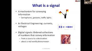MLSP Fall 2024 | Lecture 1 - Introduction