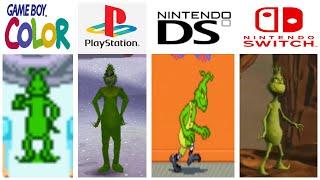 EVOLUTION OF THE GRINCH GAMES #playstation #nintendo #xbox #games #game #gaming #thegrinch #grinch