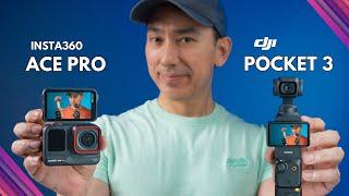 DJI Osmo Pocket 3 vs Insta360 Ace Pro Review: Comparing Features and Quality