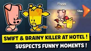 SWIFT & BRAINY KILLER AT HOTEL! SUSPECTS MYSTERY MANSION FUNNY MOMENTS #29