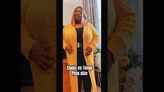 Shein vs Temu Plus Size spring2024 #plussizefashion #curves #sheinspring #temufinds