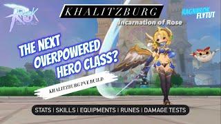 Ragnarok Mobile | Khalitzburg (Full PVE Build + Dmg Tests) #ROM #RagnarokMEternalLove