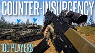 MASSIVE 100-Player British Counter-Insurgency Operation - SQUAD New "Harju" Map Gameplay