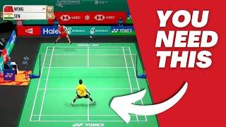 Improve your badminton DEFENSE in just 3 MINUTES