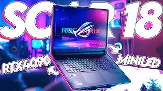 O MELHOR NOTEBOOK GAMER do BRASIL?! Review do Asus ROG Strix Scar 18 com uma RTX 4090 e tela MINILED