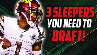 CRAZY VALUE -- Fantasy Football Wide Receiver Sleepers You NEED to Draft