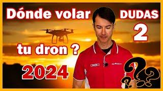 ¿ Donde se puede volar el dron ? Requisitos Drones 2024 y normativa 2024 donde volar drones en 2024