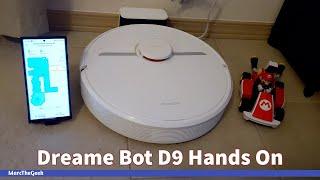 Dreame Bot D9 Unboxing & Hands On (Vacuum & Mop Robot)