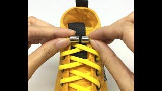 Инструкция по использованию эластичных шнурков с фиксатором без завязок на закрутке