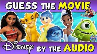 Guess the "DISNEY MOVIE BY THE AUDIO" QUIZ!  | CHALLENGE/ TRIVIA