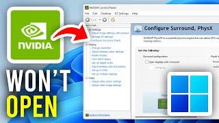 How To Fix NVIDIA Control Panel Not Opening - Full Guide