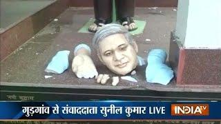 Miscreants Vandalized Statue of BSP Founder Kanshi Ram in Gurgaon