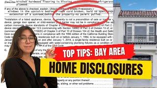 Top Tips: How to Read Home Disclosures in the Bay Area