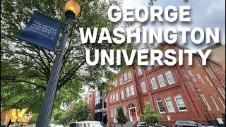 George Washington University Campus Walking Tour in Washington DC / GWU