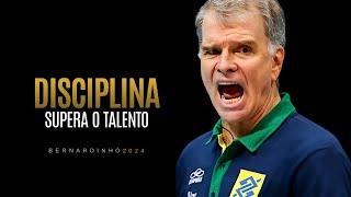 TRANSFORME HOJE SEU 2024 | DISCIPLINA SUPERA O TALENTO - Bernardinho | MOTIVACIONAL