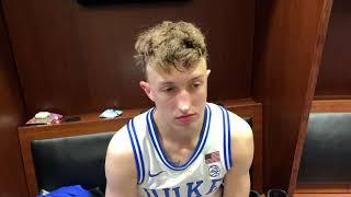 Duke’s Alex O’Connell: Kansas postgame