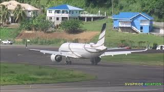 Argyle International: First Ever A320 Neo landing at the Airport