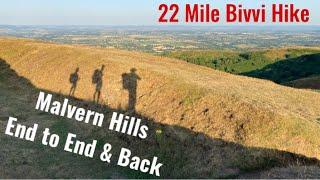 Malvern Hills Bivi Camp & End to End & Back Hike | pre Alpine Fitness Trek