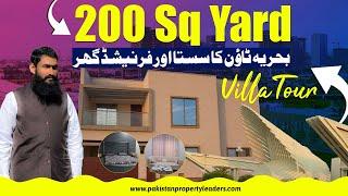 200 Sq Yard Furnished Villa For Sale| Precinct 27 Semi Corner Villa| Bahria Town Karachi Villa Deal