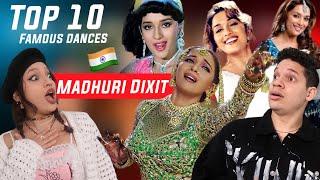 One of India's Best Dancers! Waleska & Efra React to Madhuri Dixit Top 10 Dancing Moments