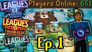 The Return of a Legendary OSRS Private Server: LEAGUES 3,4,5! Starting Fresh Ep.1 - Vulcan